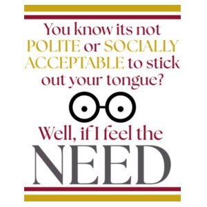 Childish moments - Feel the NEED cat Design