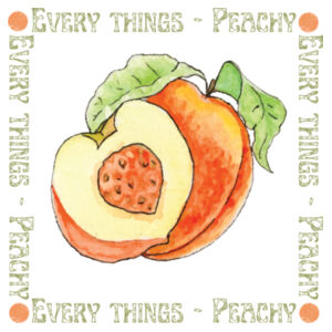 Every things Peachy - Stainless Steel Travel Mug Design