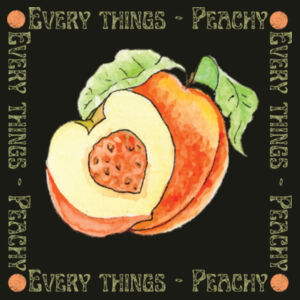 Every things Peachy - Women’s TriDri® organic boxy oversized t-shirt Design