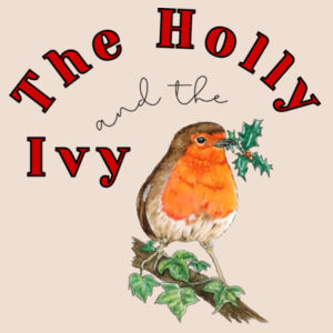 The Holly and the Ivy - Bib apron Design