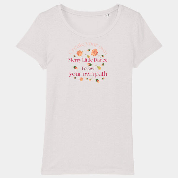 Create your own Merry Little Dance - Women's Organic Cotton T Shirt Thumbnail
