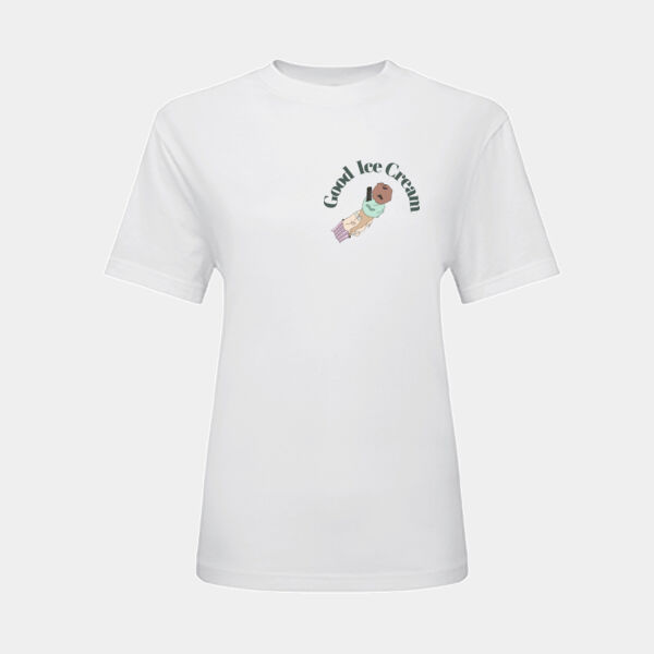 Holidays are made of (Mint ice cream) - Women’s TriDri® organic boxy oversized t-shirt Thumbnail