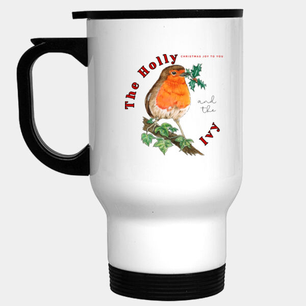 The Holly and the Ivy - Tin mug Thumbnail